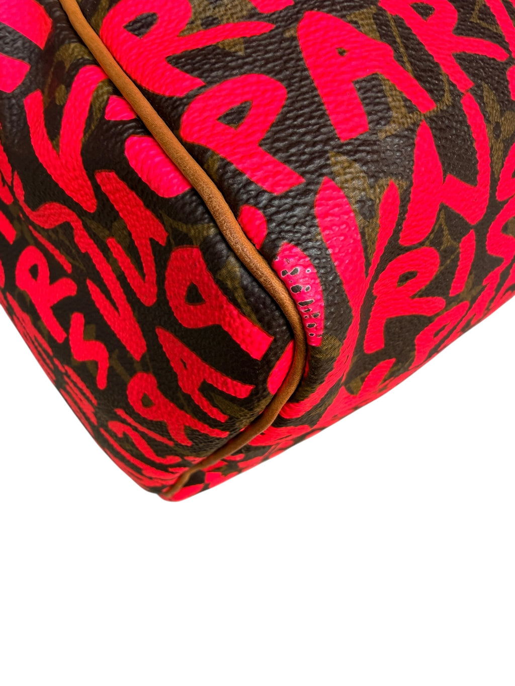 Louis Vuitton x Stephen Sprouse Monogram Speedy 30 in Fuchsia Pink