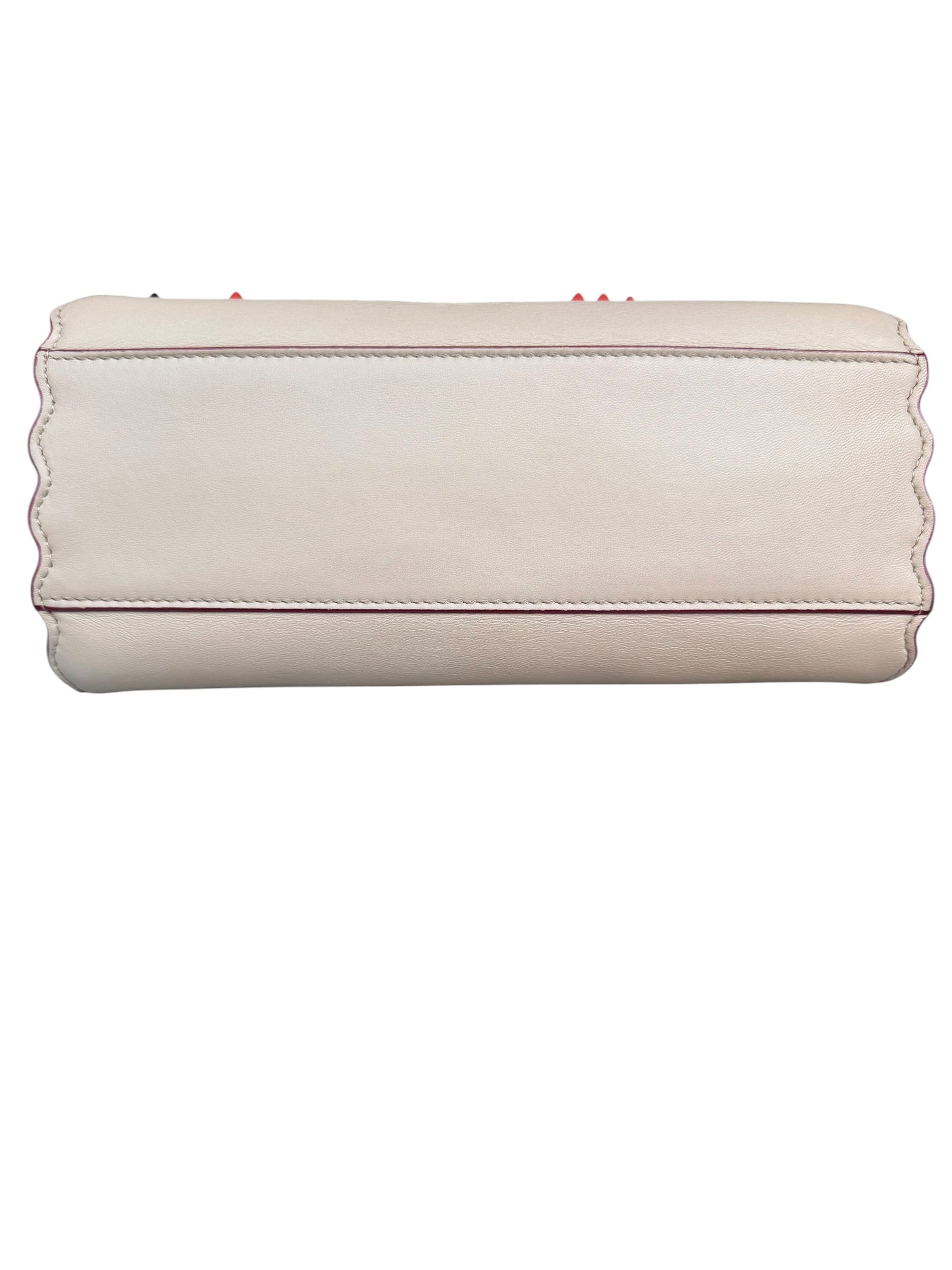 Fendi Peekaboo Embellished Floral Convertible Bag