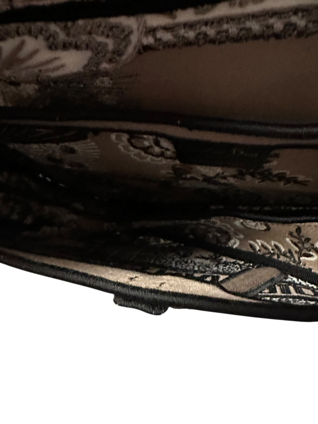 Dior Jardin Magique Saddle Bag in Embroidered Canvas - Beige, GHW