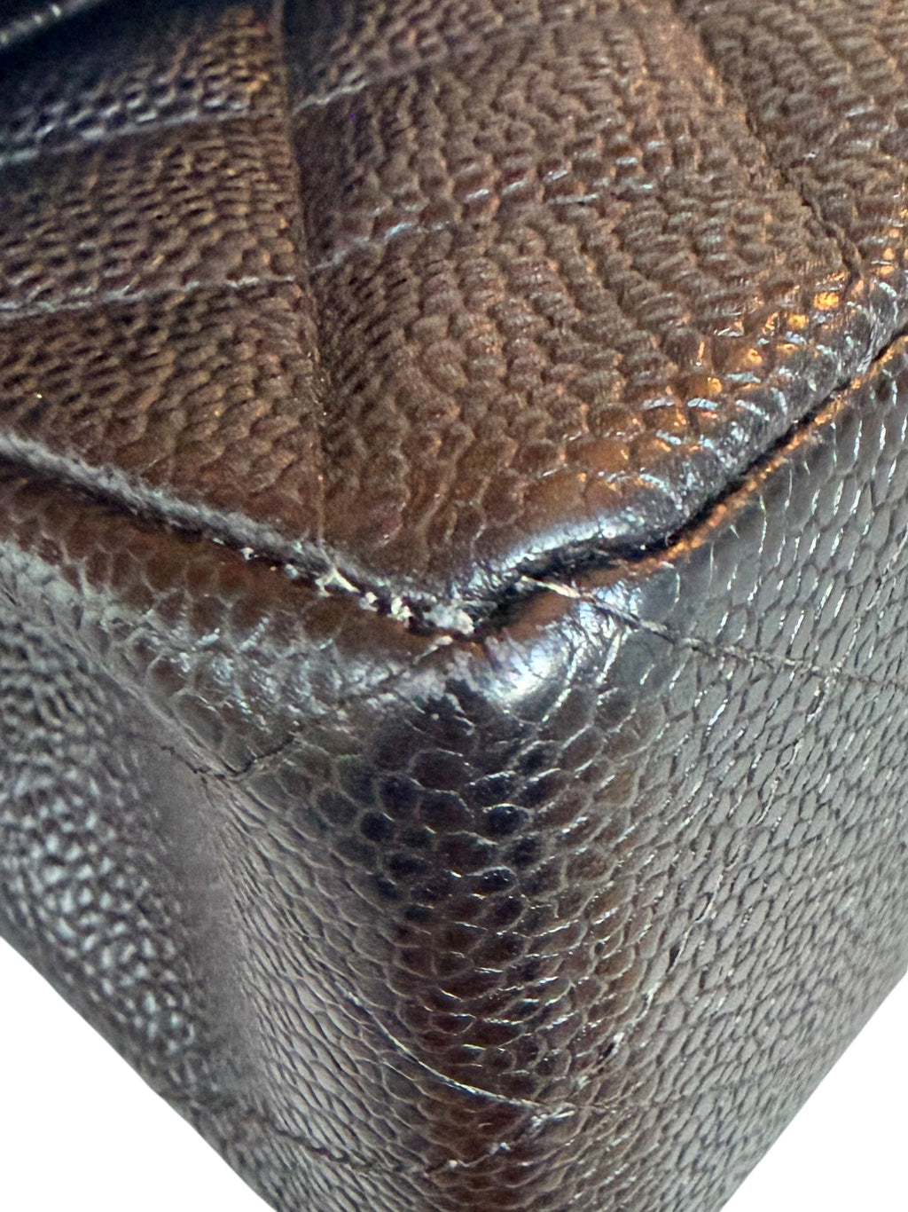 Chanel Small Double Flap in Black Caviar Leather GHW