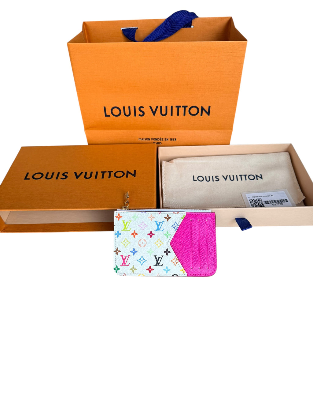 Louis Vuitton LV x TM Romy Cardholder - Multicolor, White, Pink
