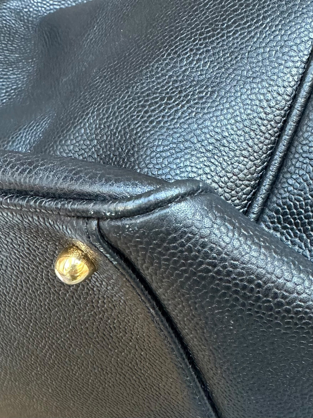 Chanel Supermodel Tote in Caviar Leather - Black, GHW