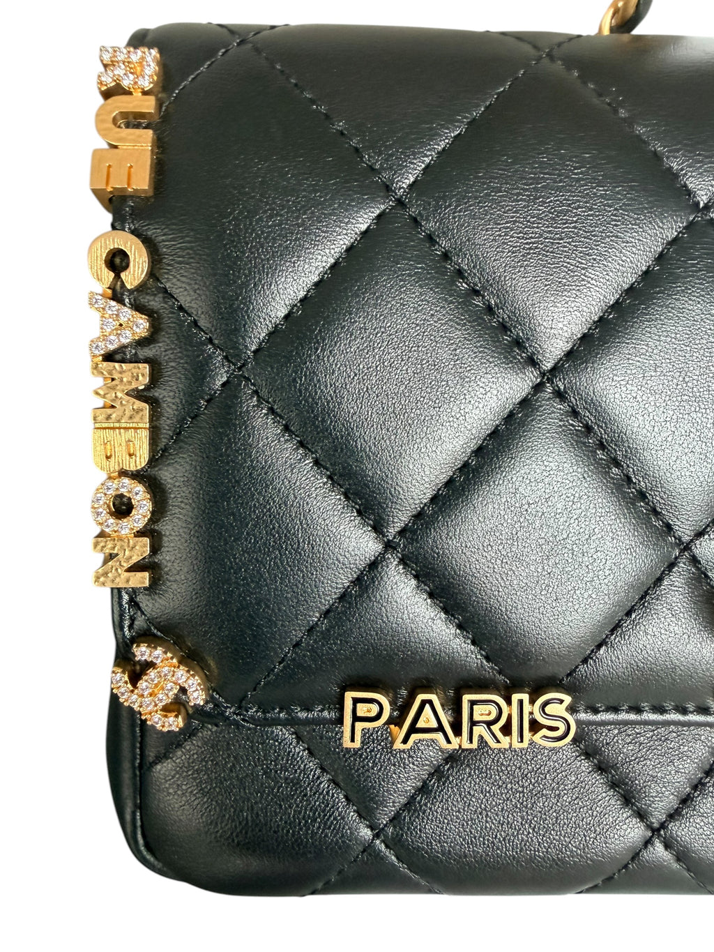 Chanel Paris Monaco Limited Edition Mini Flap Bag - Black, GHW
