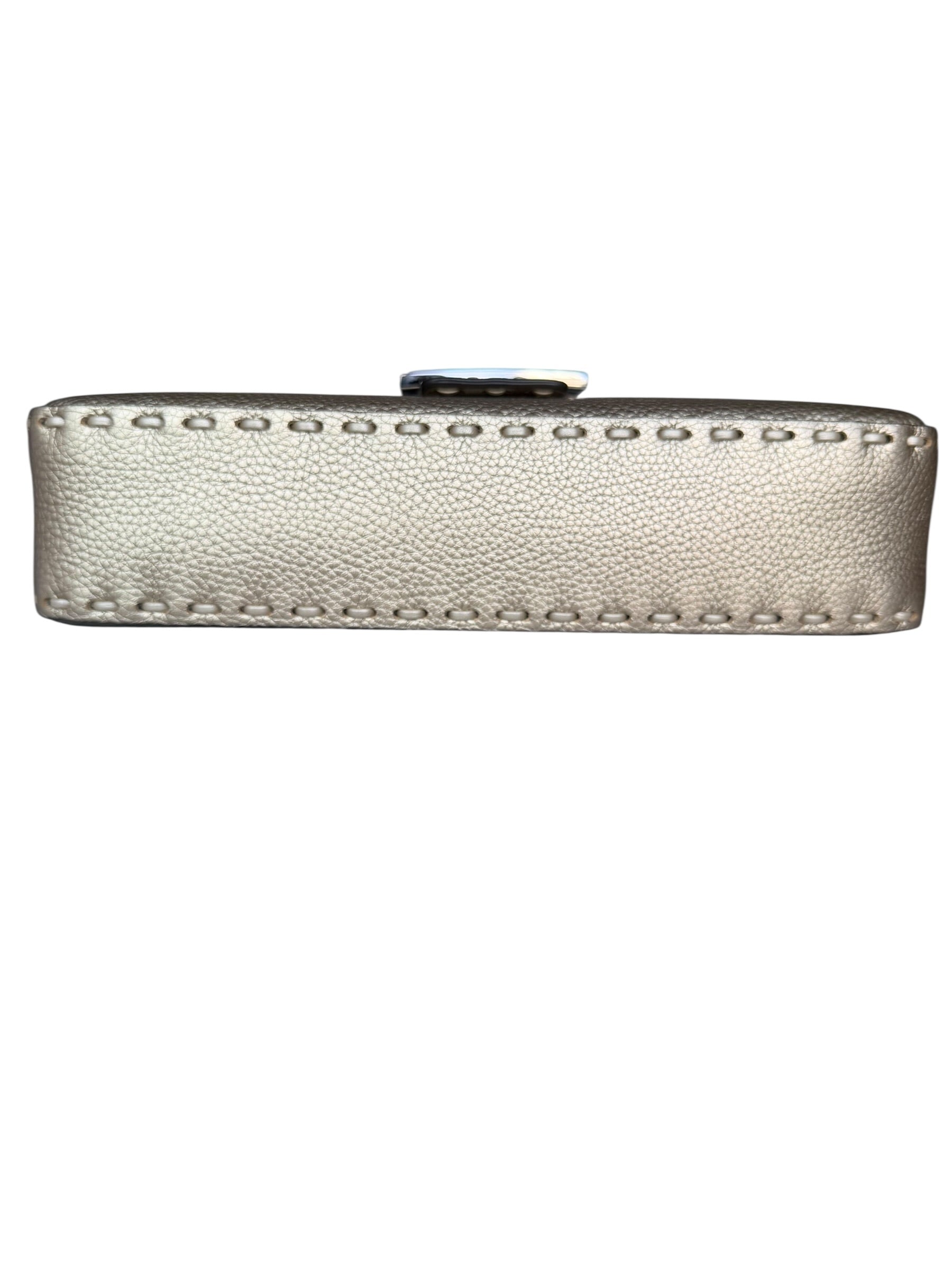 Fendi Baguette Selleria - Gold Leather