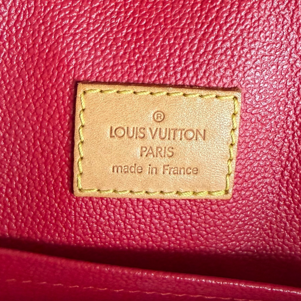 Louis Vuitton Vintage Murakami Sac Plat Tote Bag in Monogram & Cherry