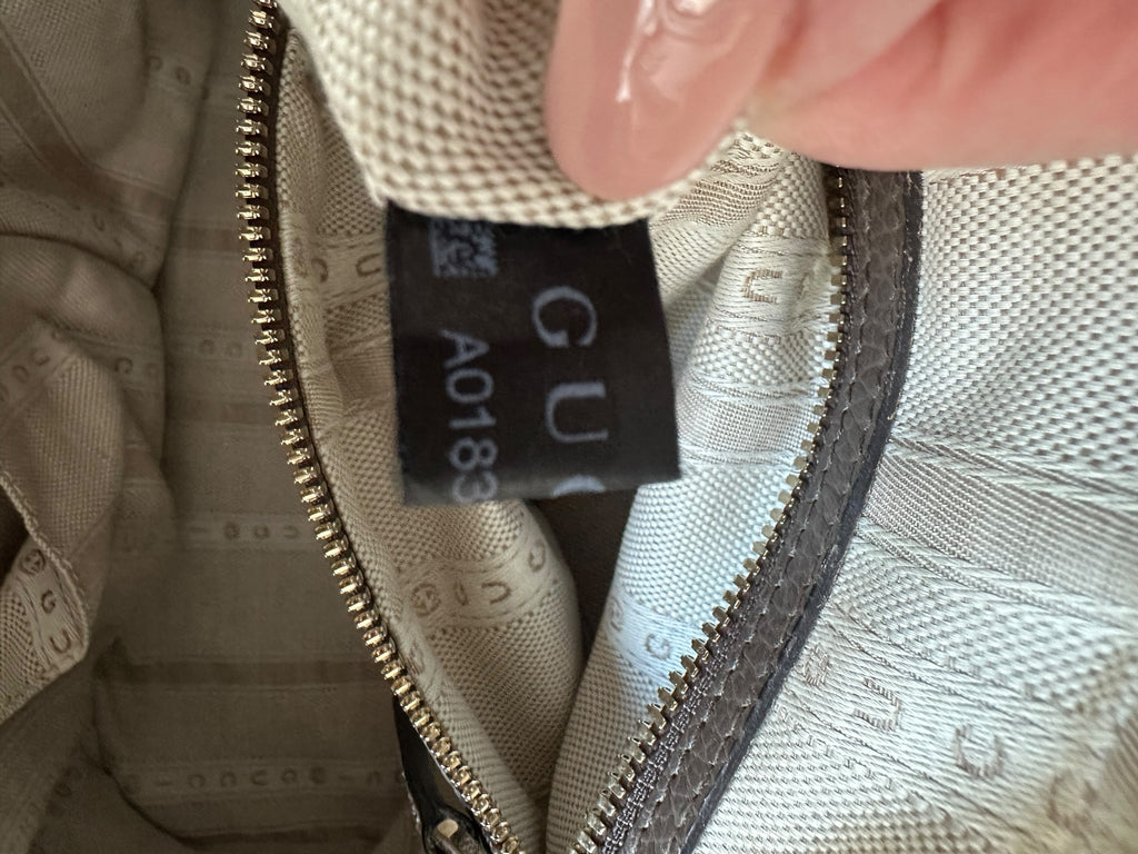 Gucci Lady Dollar Tote - Gray Brown