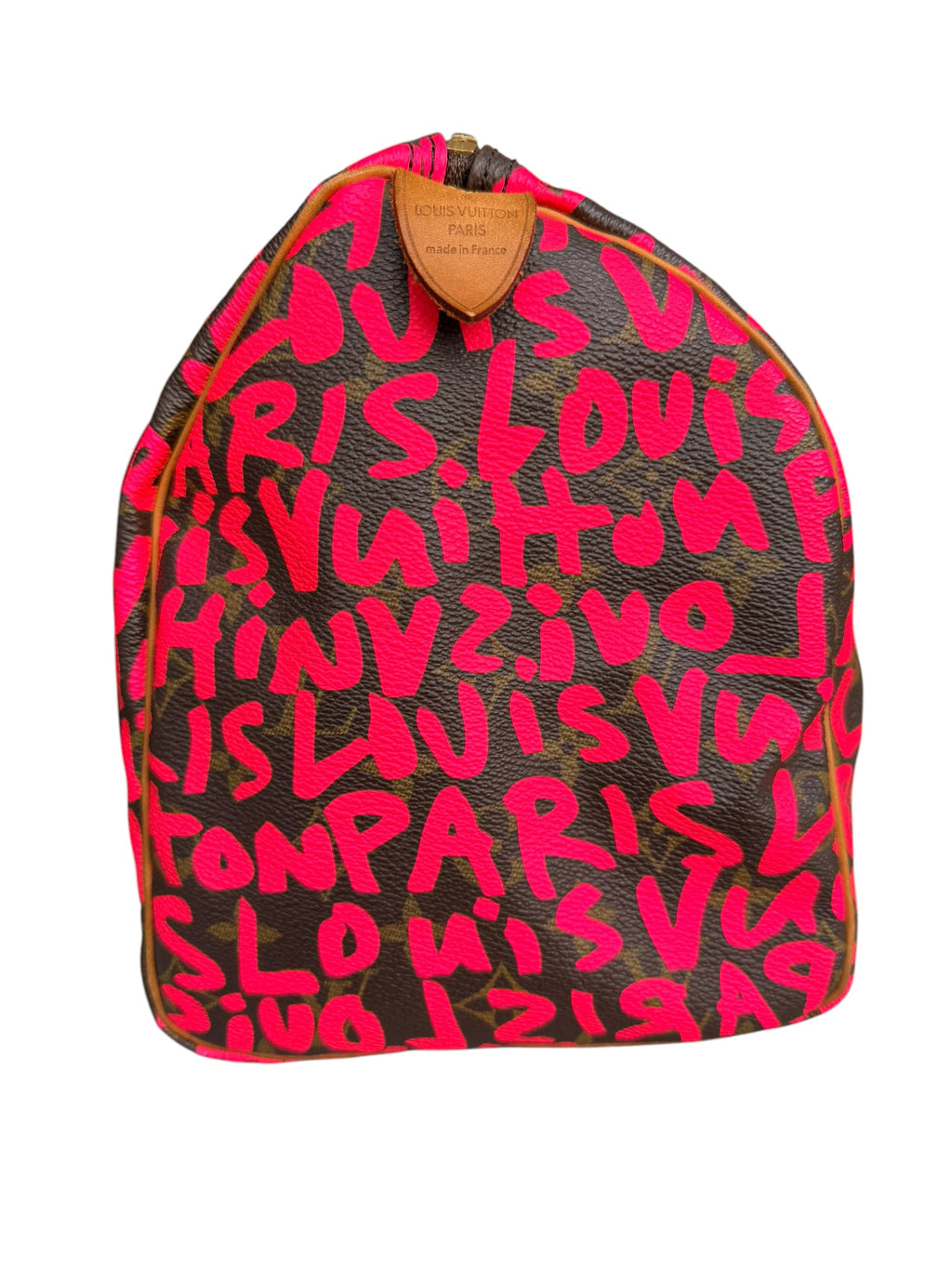 Louis Vuitton x Stephen Sprouse Monogram Speedy 30 in Fuchsia Pink