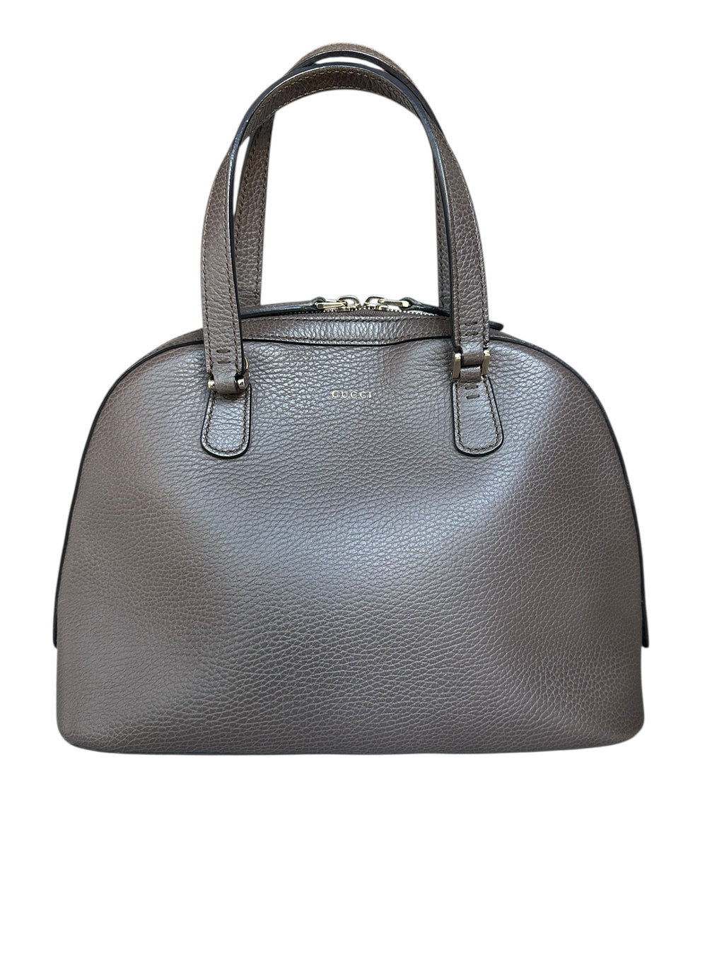 Gucci Lady Dollar Tote - Gray Brown