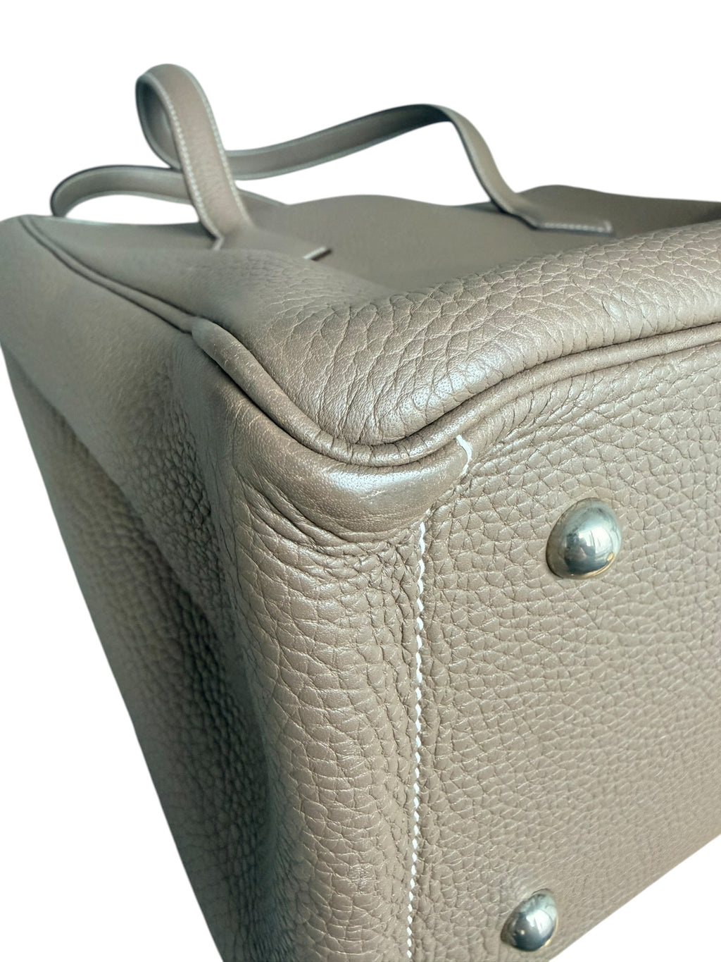 Hermès 2006 Victoria II Cabas Tote Bag in Etoupe