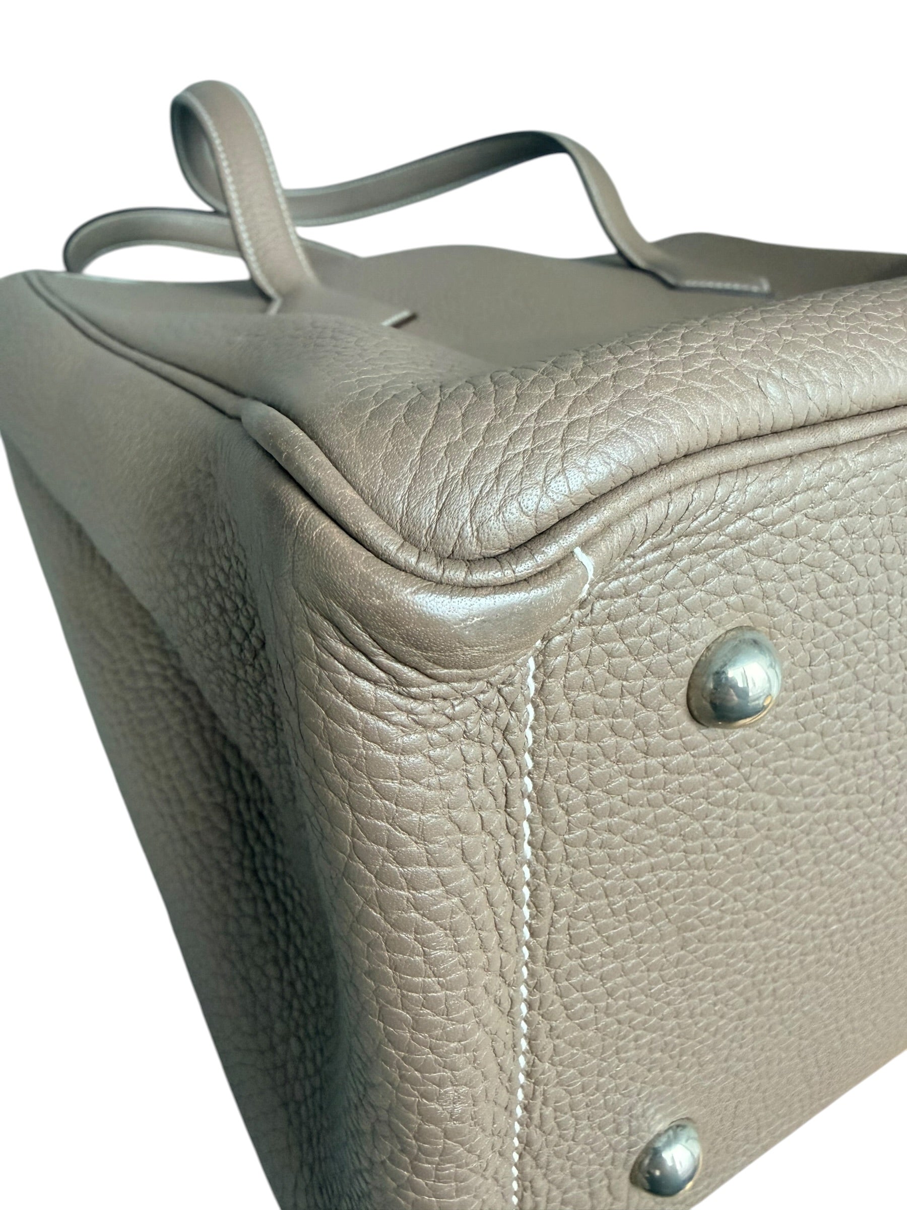 Hermès 2006 Victoria II Cabas Tote Bag in Etoupe