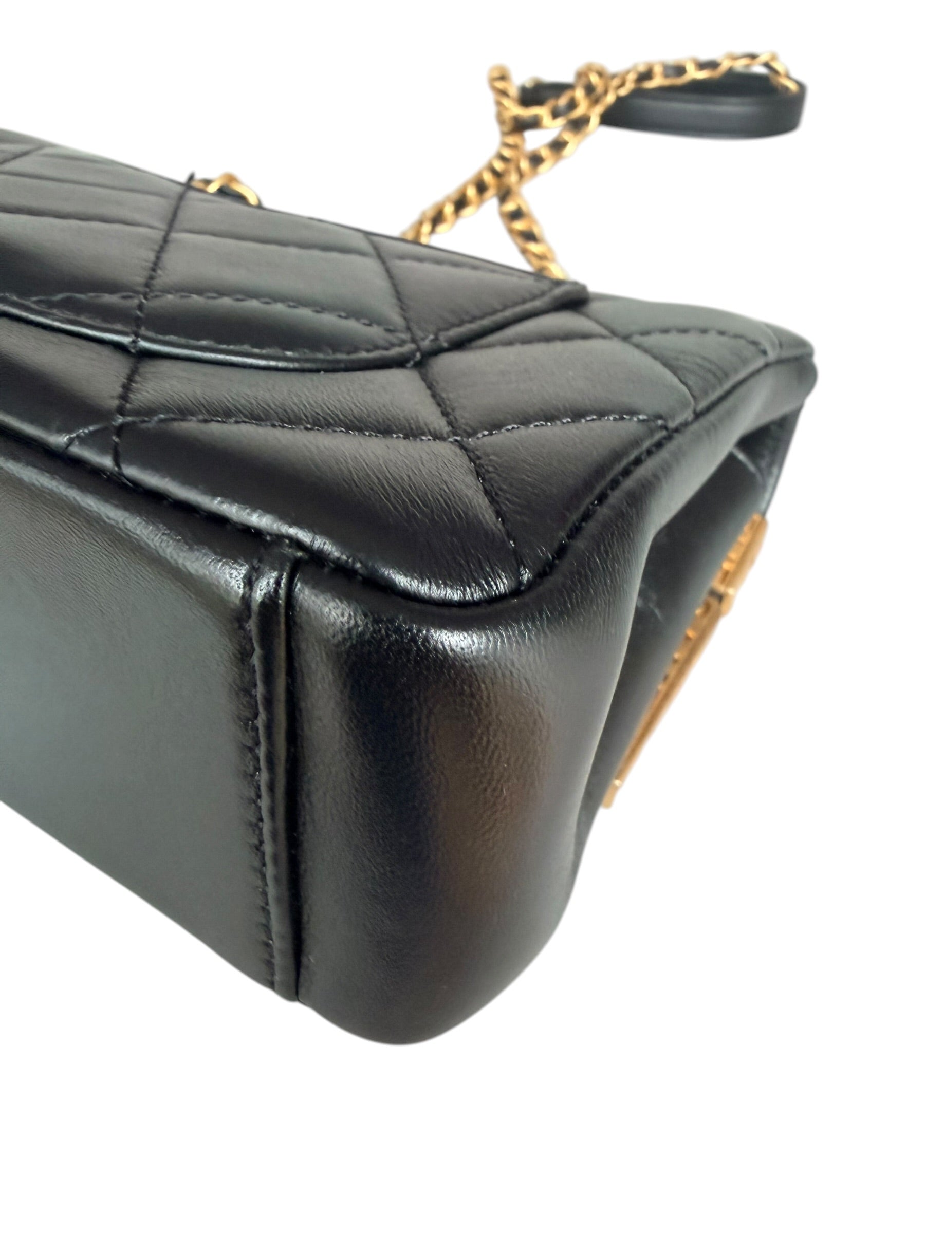 Chanel Paris Monaco Limited Edition Mini Flap Bag - Black, GHW