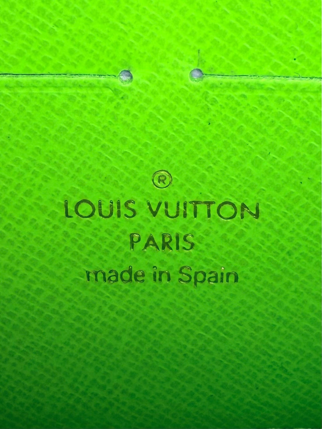 Louis Vuitton Sprouse Graffiti Zippy Wallet in Neon Green
