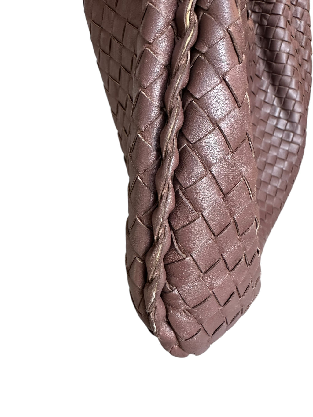 Bottega Veneta Classic Medium Intrecciato Hobo Bag - Espresso Brown