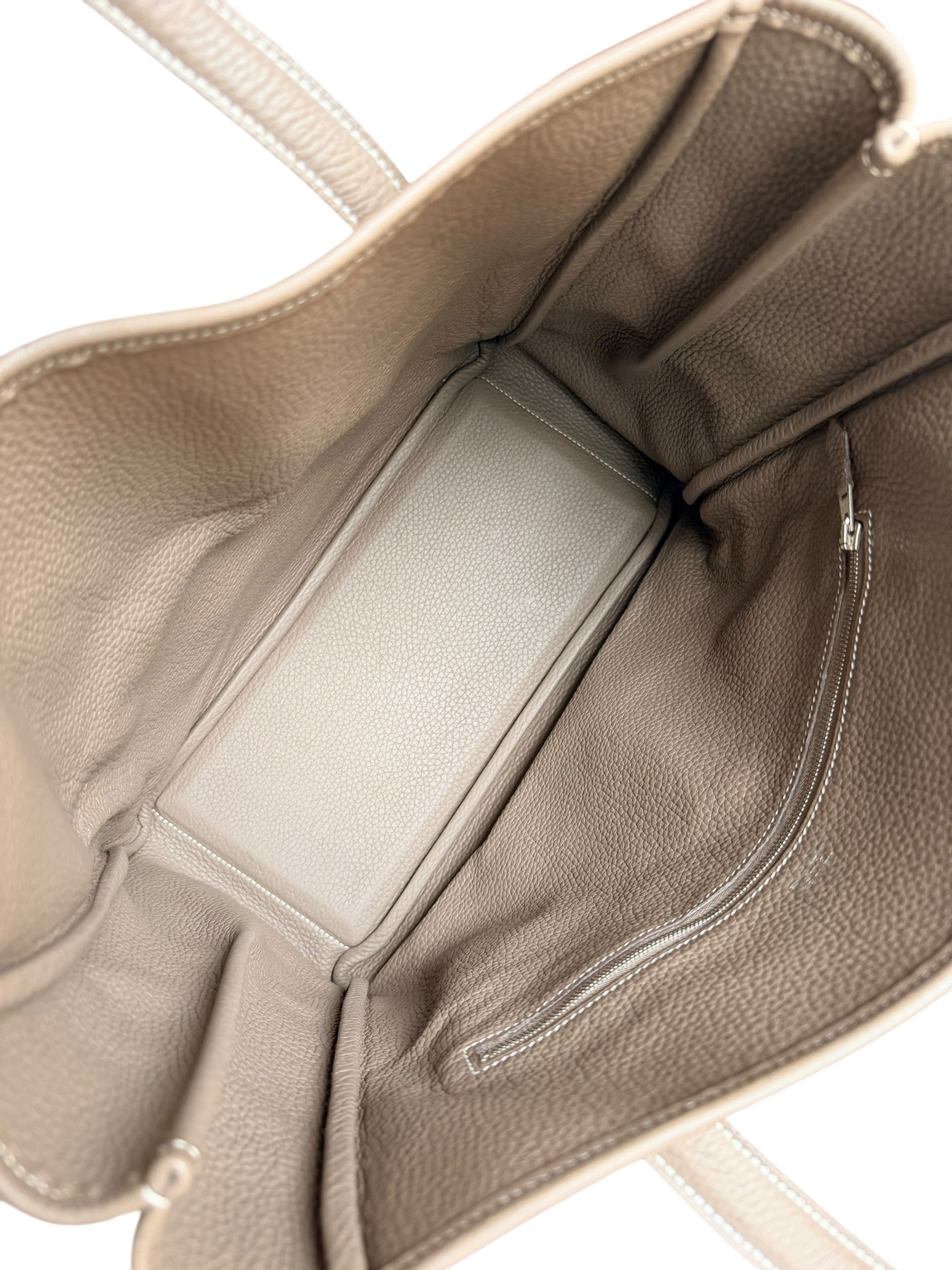 Hermès 2006 Victoria II Cabas Tote Bag in Etoupe