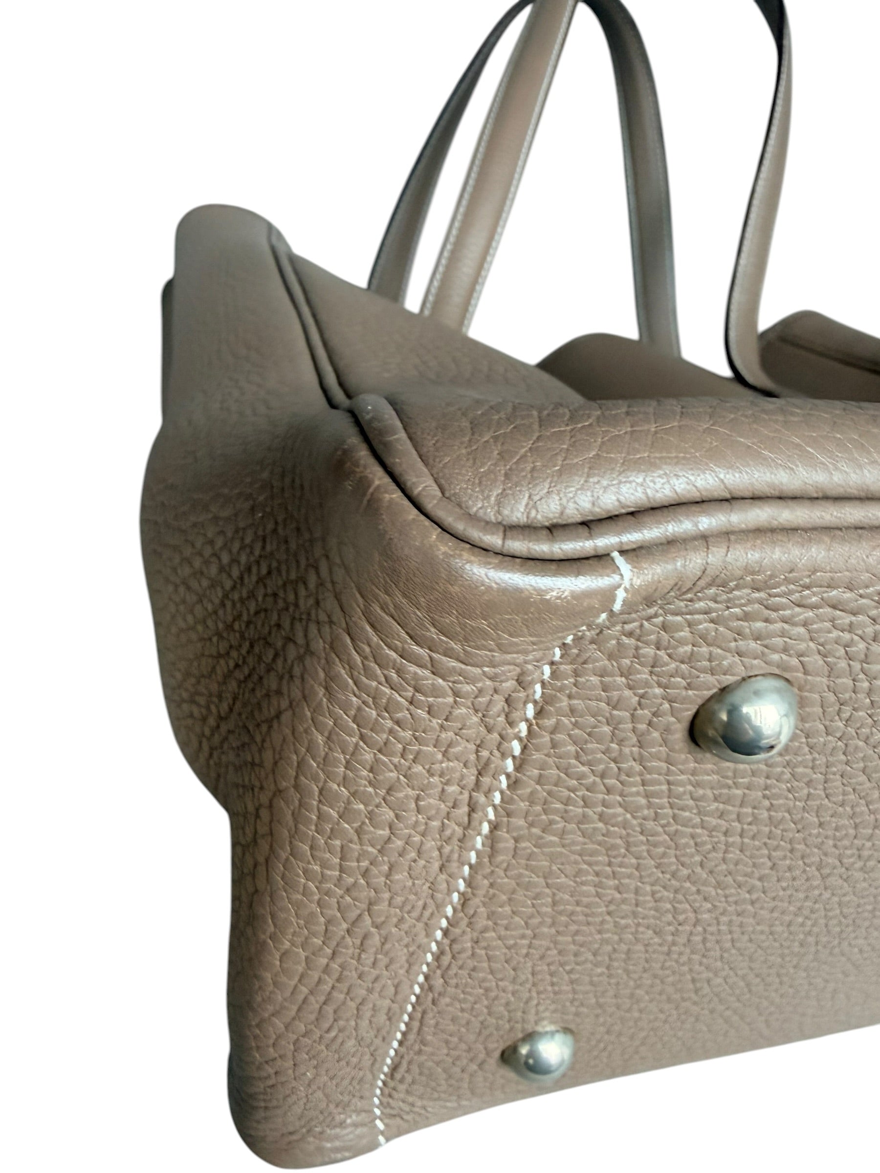 Hermès 2006 Victoria II Cabas Tote Bag in Etoupe
