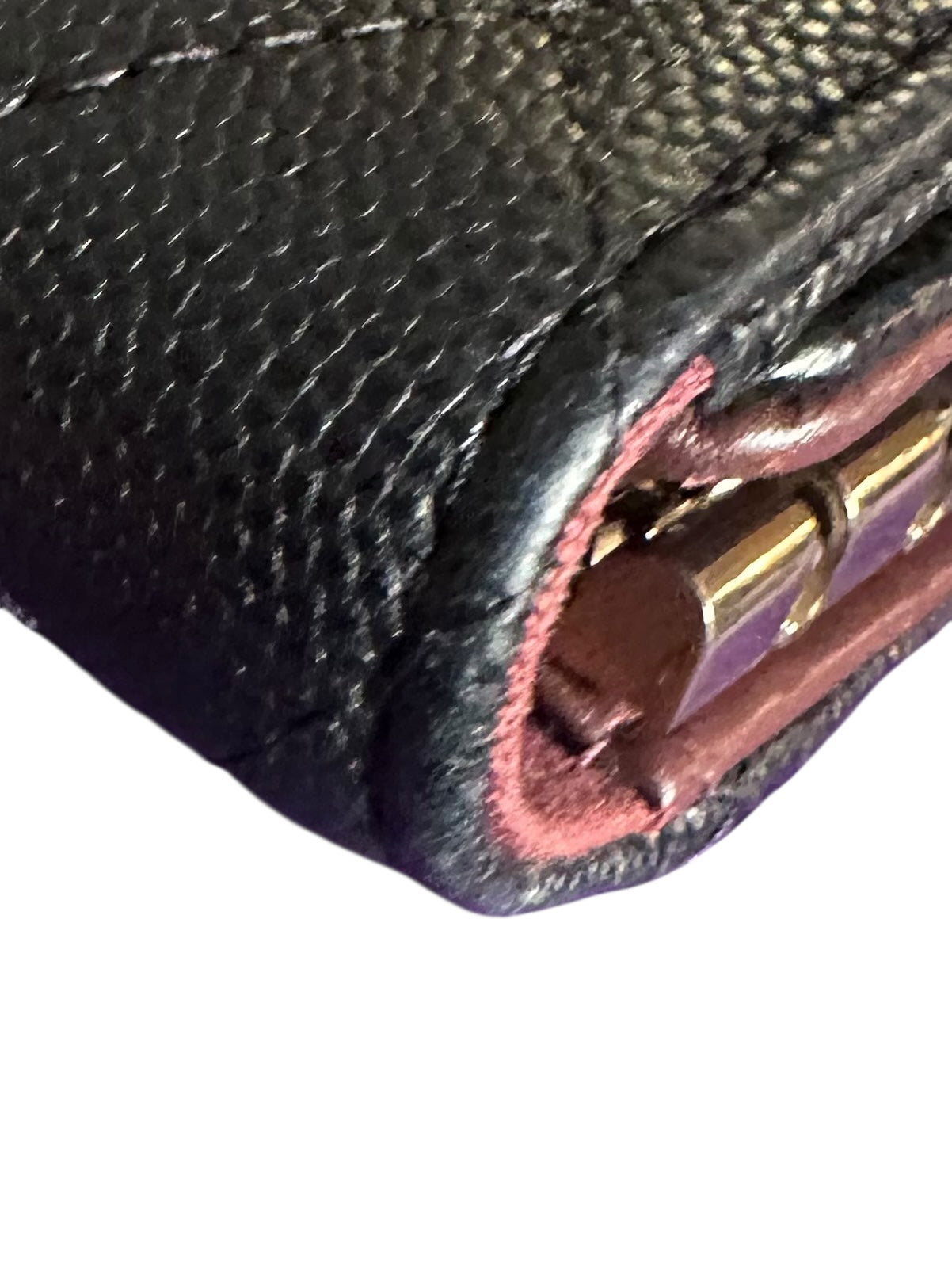 Chanel Caviar Leather 4 Ring Key Holder - Black, GHW