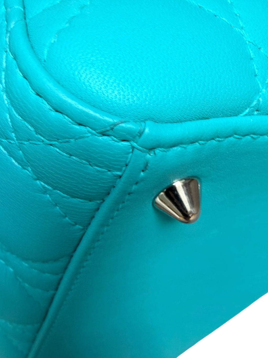 Dior Medium Lady Dior in Tiffany Blue