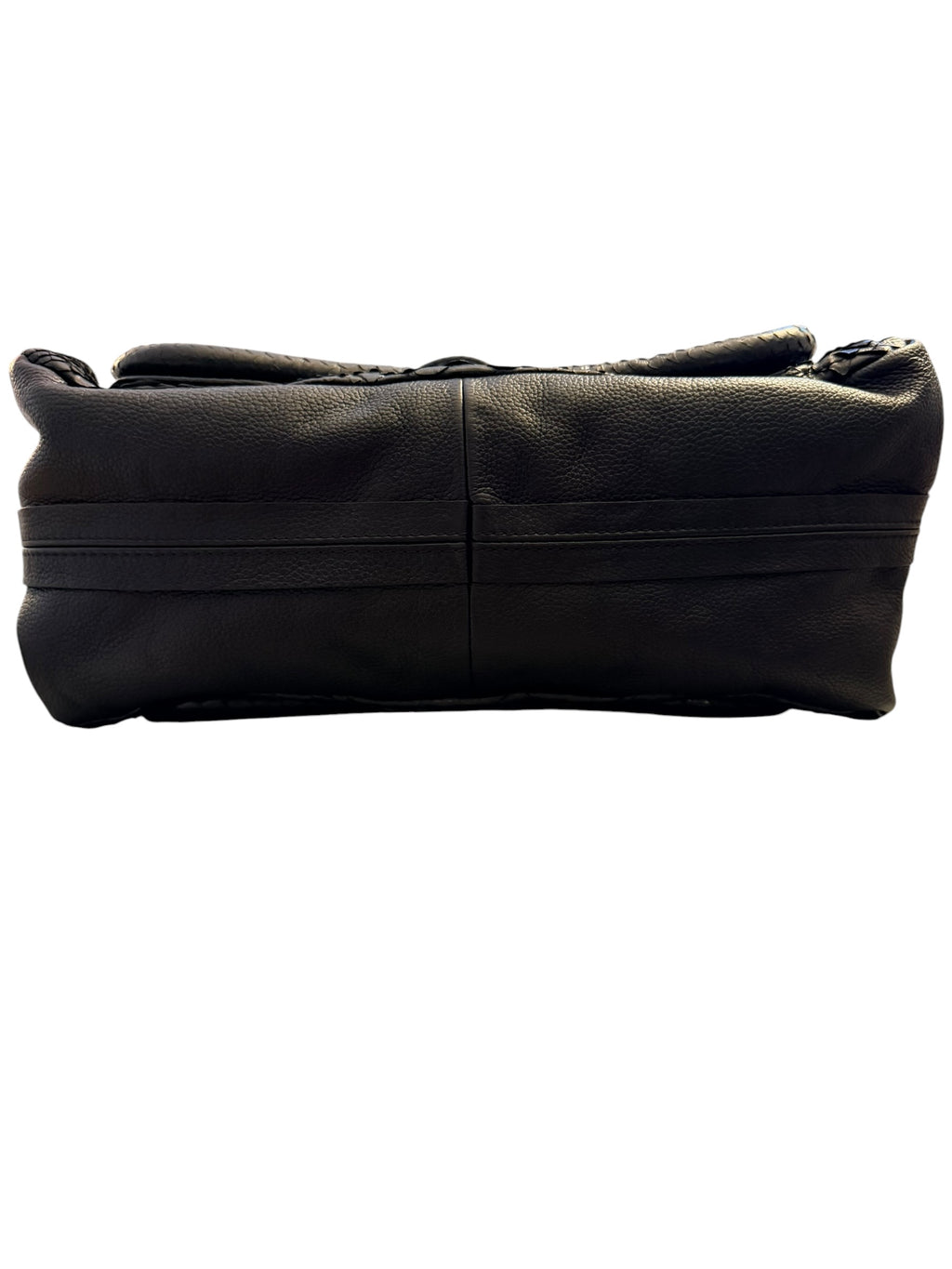 Chloé Black Python Paraty Bag