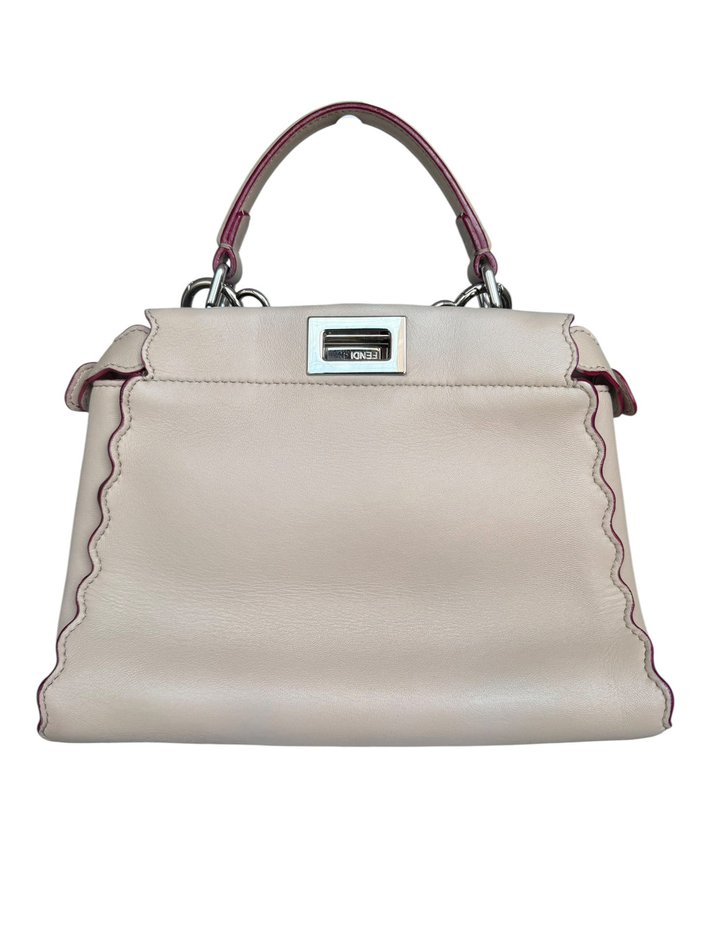 Fendi Peekaboo Embellished Floral Convertible Bag