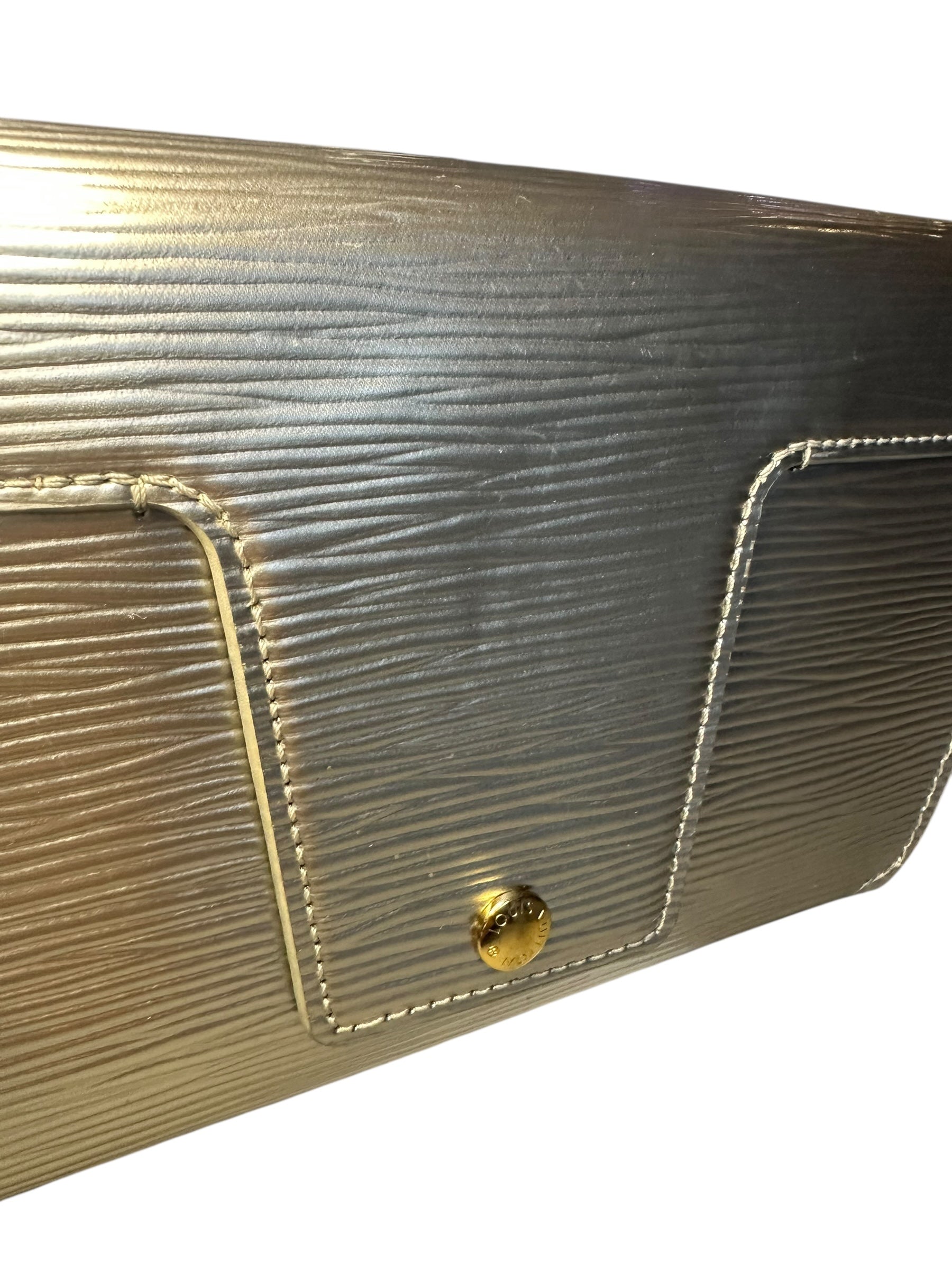 Louis Vuitton Padlock on Strap Epi Leather Chain Shoulder Bag - Silver, GWH