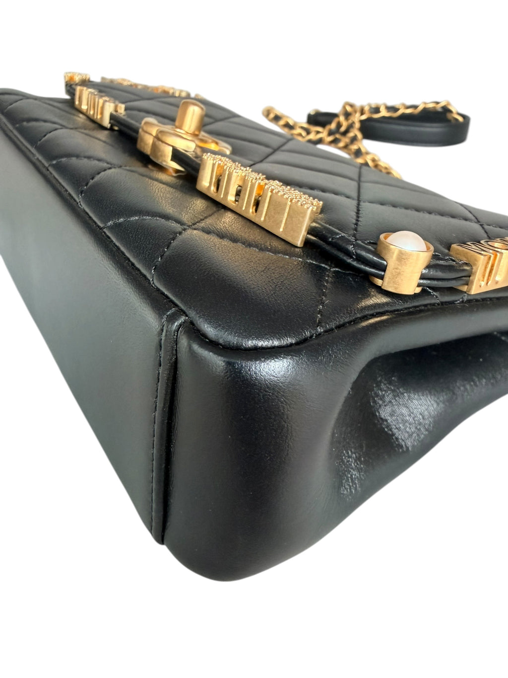 Chanel Paris Monaco Limited Edition Mini Flap Bag - Black, GHW