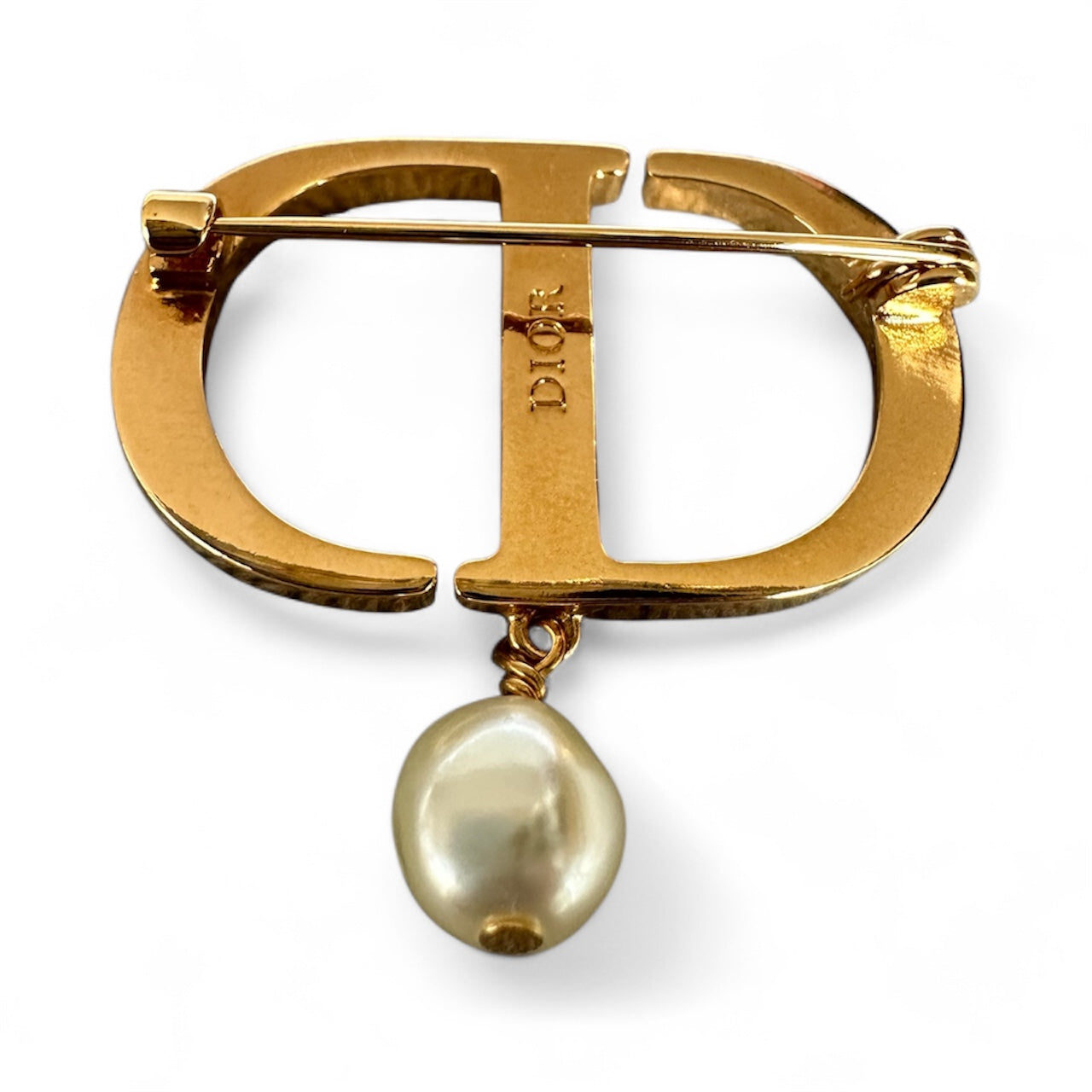 Christian Dior Petit CD Brooch