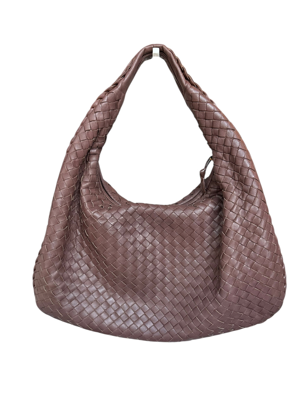 Bottega Veneta Classic Medium Intrecciato Hobo Bag - Espresso Brown