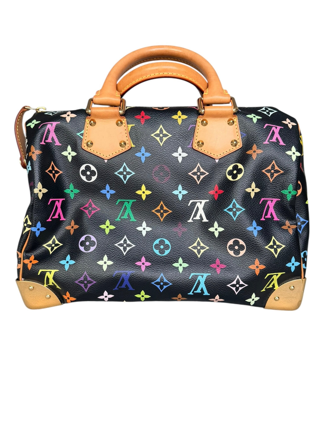 Louis Vuitton Multicolor Speedy 30 - Black GHW