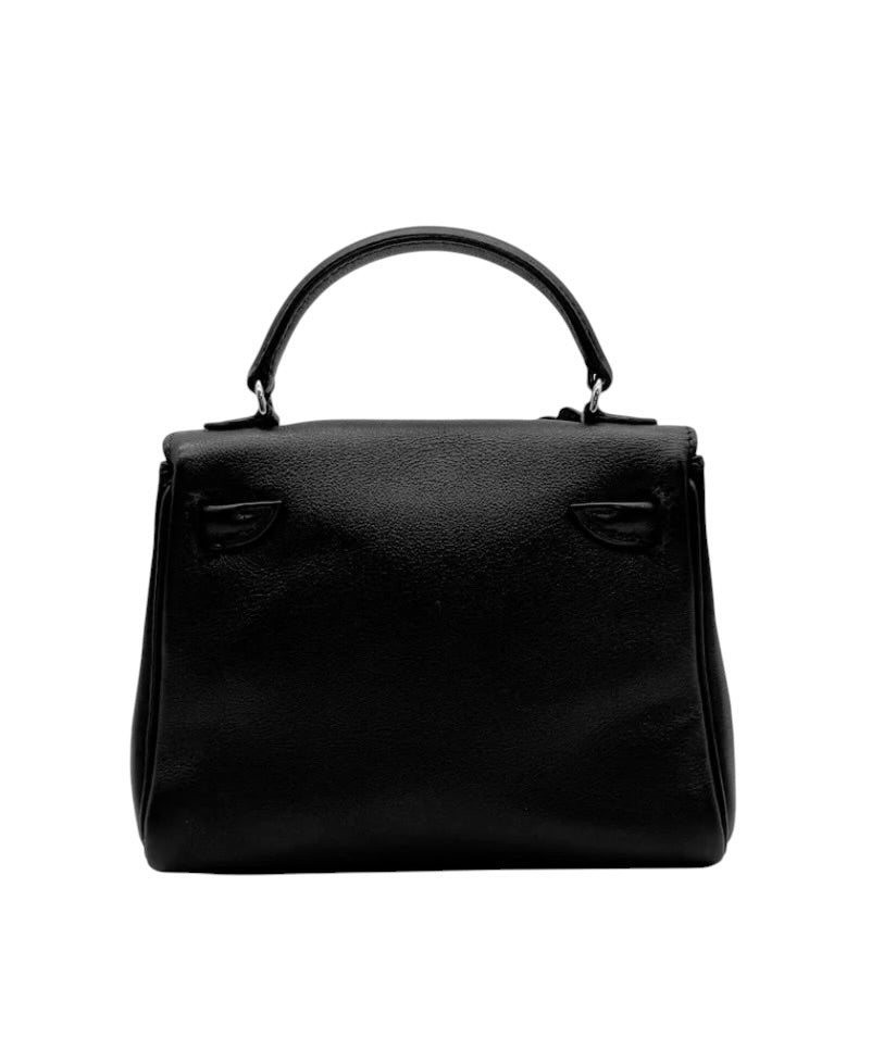 Hermés Kelly Doll Black Veau Gulliver Bag PHW 2000 (PRE-SALE)
