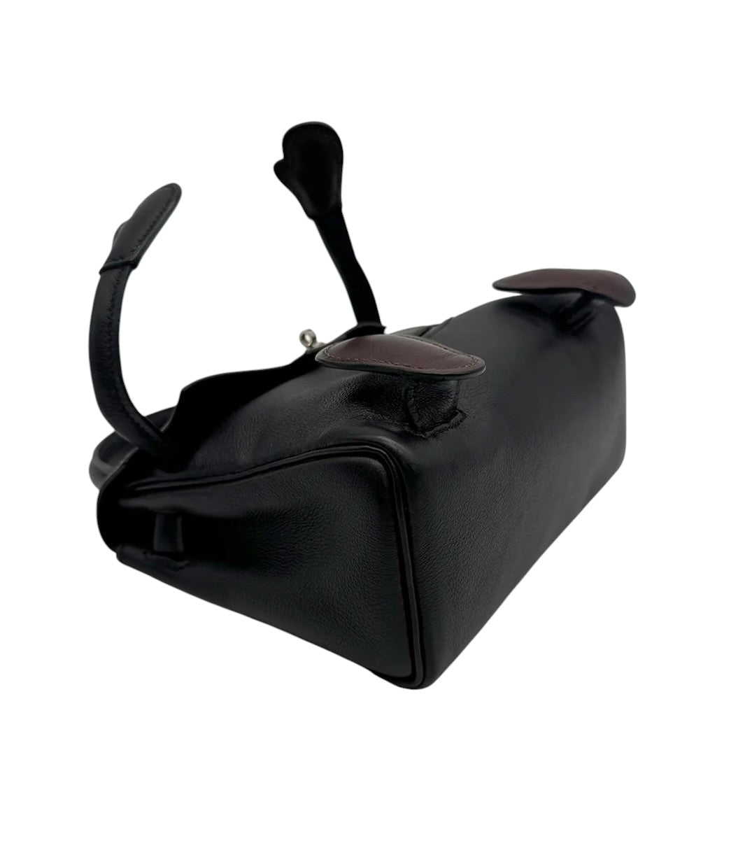 Hermés Kelly Doll Black Veau Gulliver Bag PHW 2000 (PRE-SALE)