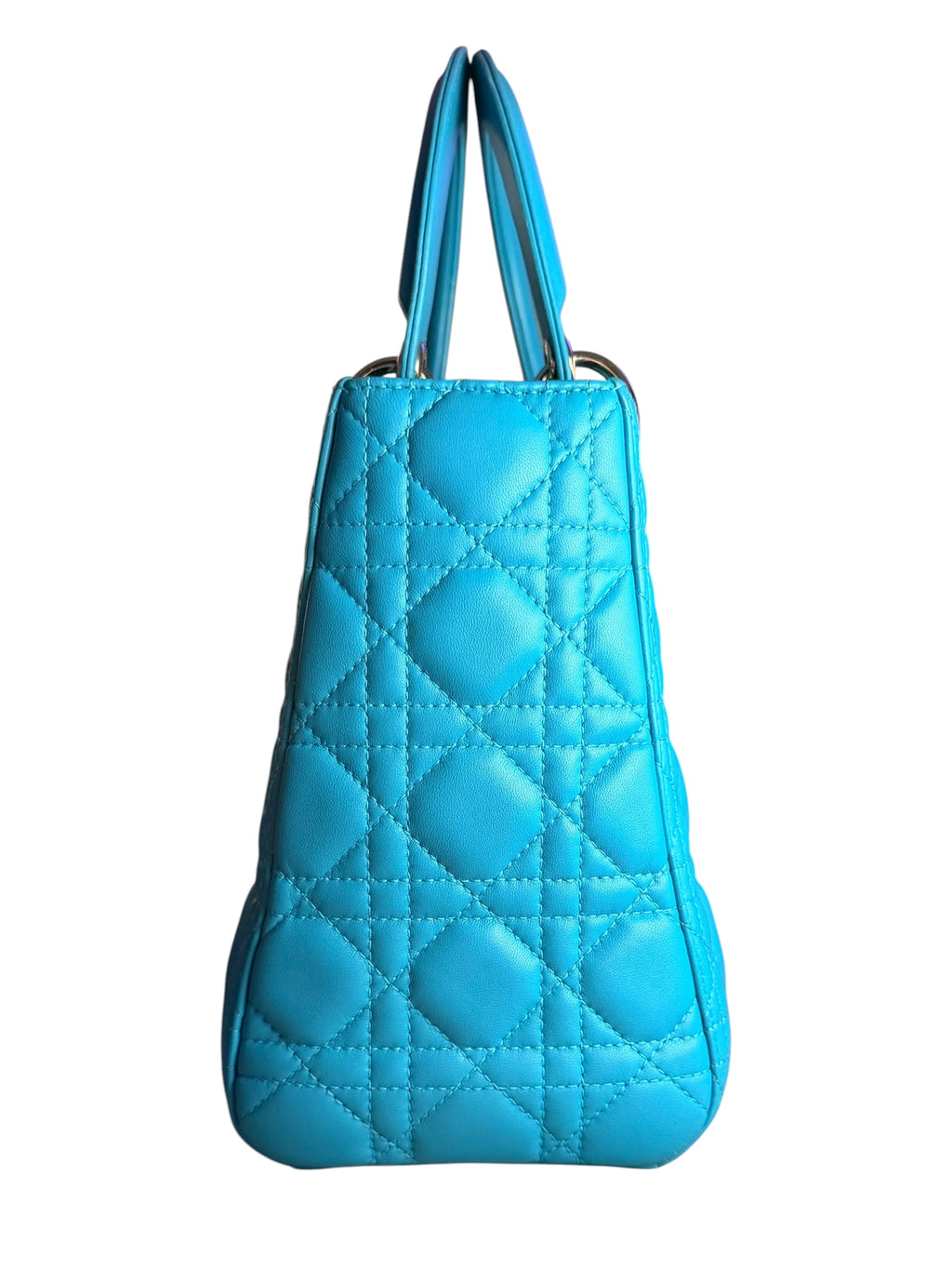 Dior Medium Lady Dior in Tiffany Blue