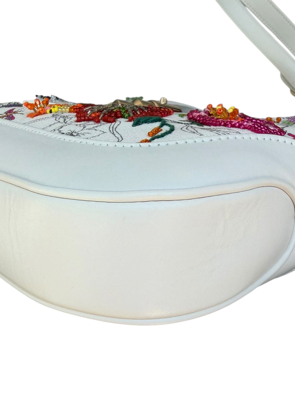 Gucci Limited Edition Embroidered and Beaded Convertible Shoulder Bag - Micro Run, Asia Only
