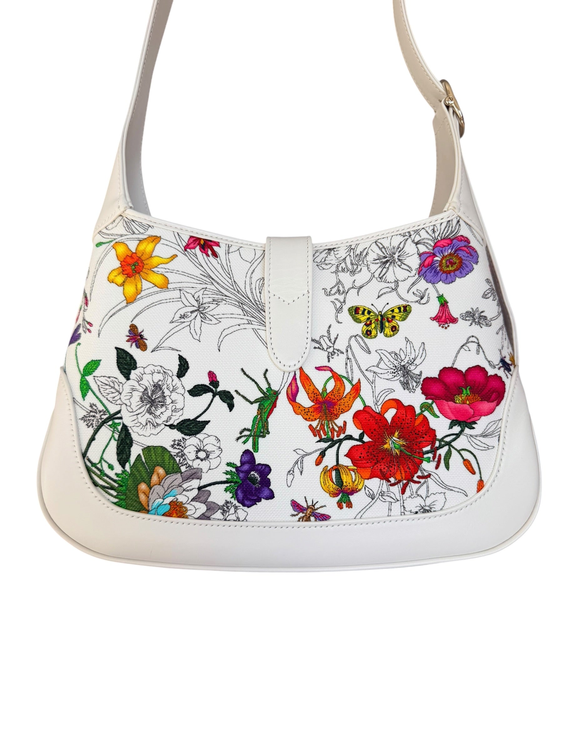 Gucci Limited Edition Embroidered and Beaded Convertible Shoulder Bag - Micro Run, Asia Only