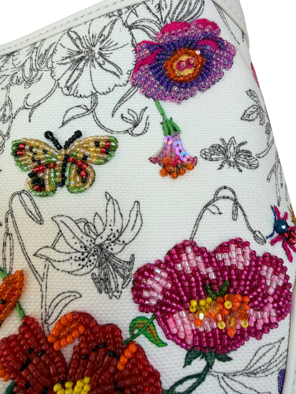 Gucci Limited Edition Embroidered and Beaded Convertible Shoulder Bag - Micro Run, Asia Only