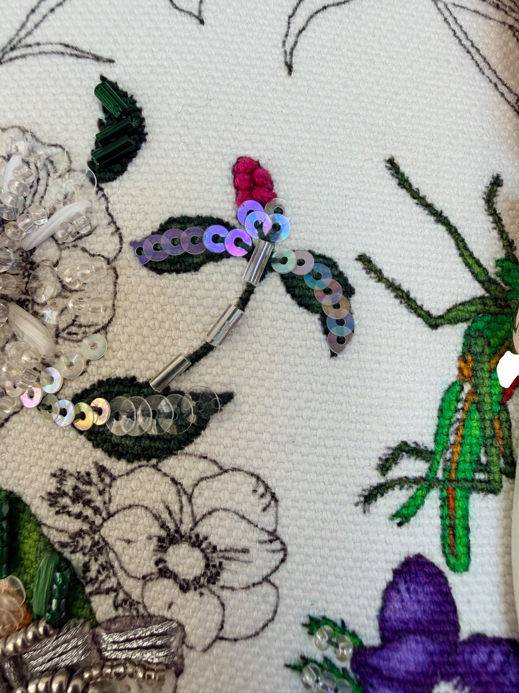Gucci Limited Edition Embroidered and Beaded Convertible Shoulder Bag - Micro Run, Asia Only