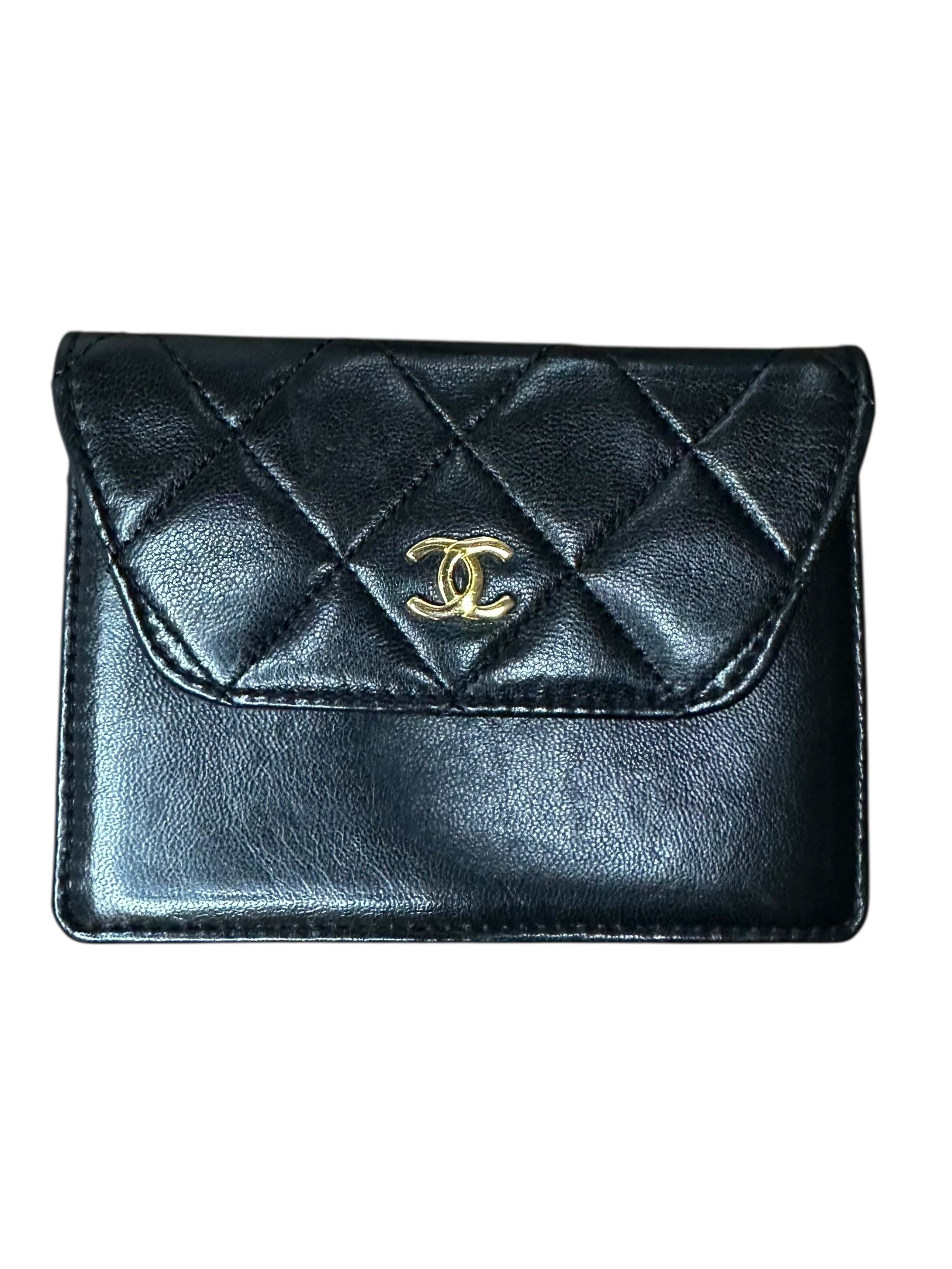 Chanel 1989-91 Matelasse Bijou Chain - Black Lambskin, 24k Gold Plated