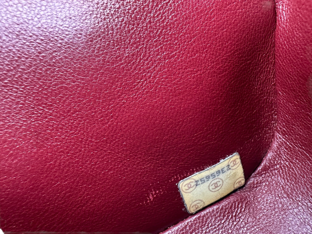 Chanel 1991-1994 Bijou Chain Pleated Matelasse Bag - Black Lambskin, 24k Gold Plated