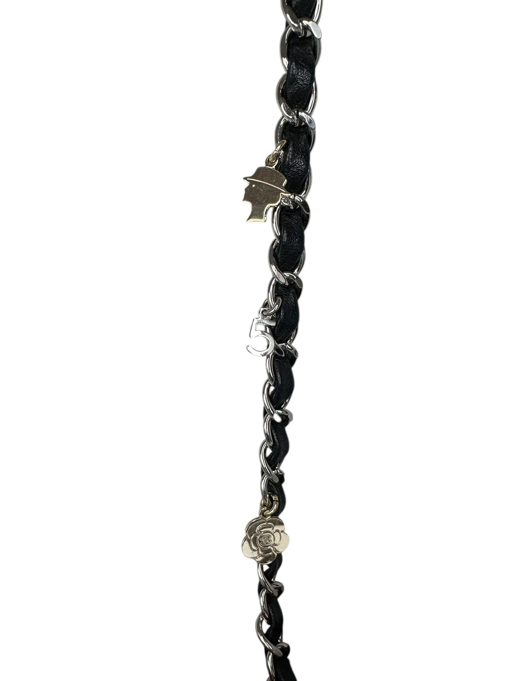 Chanel Mini Flap Braided Trim with Charms - Red Tweed, Silver Hardware