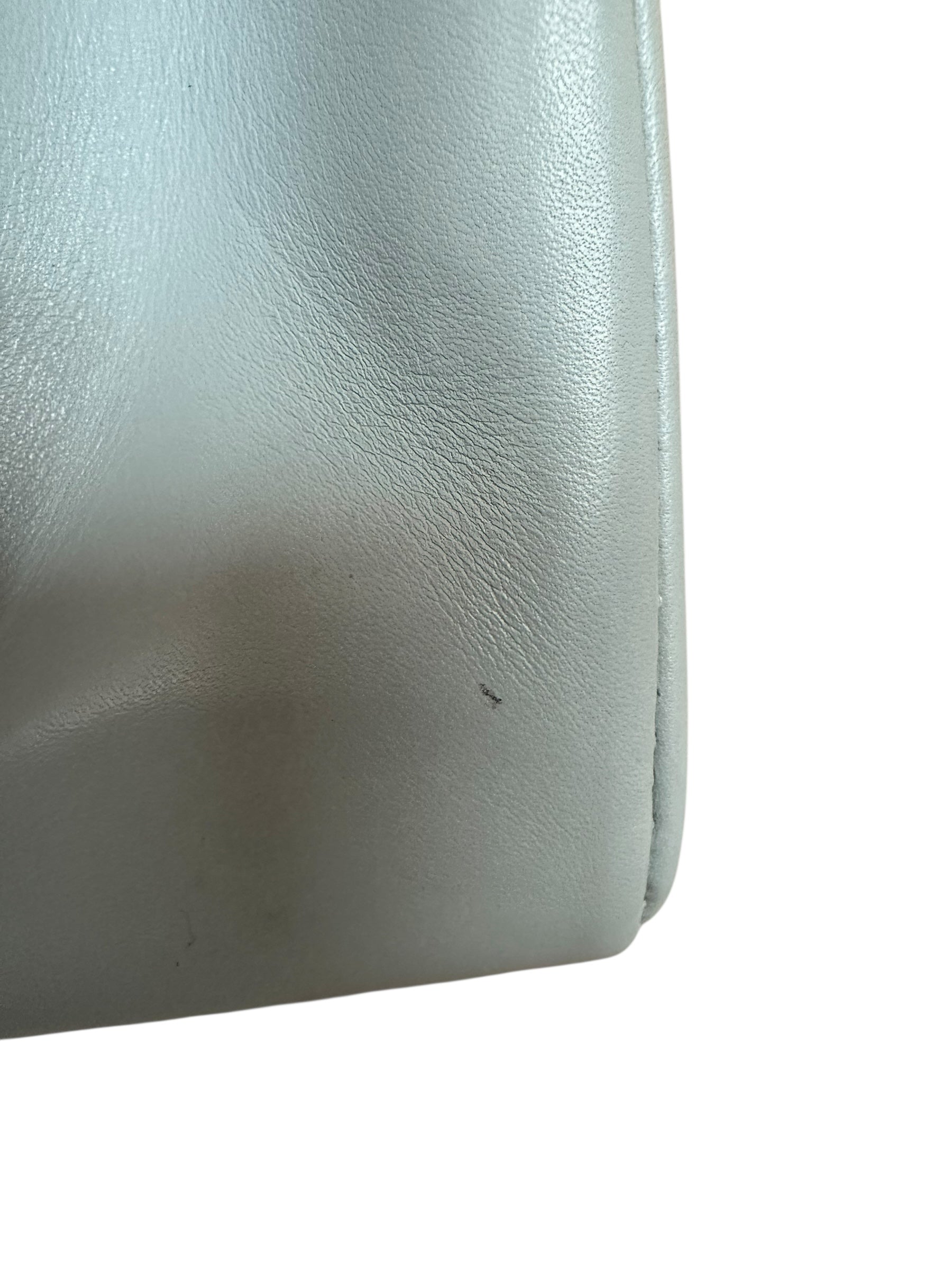 Chanel 2004-2005 Vintage Wild Stitch Handbag - Light Blue Lambskin Leather