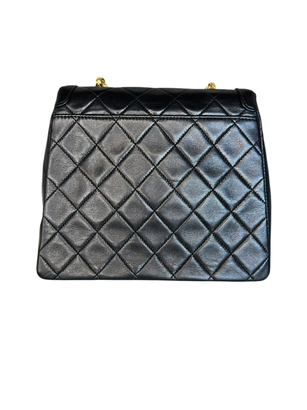 Chanel 1989-91 Matelasse Bijou Chain - Black Lambskin, 24k Gold Plated