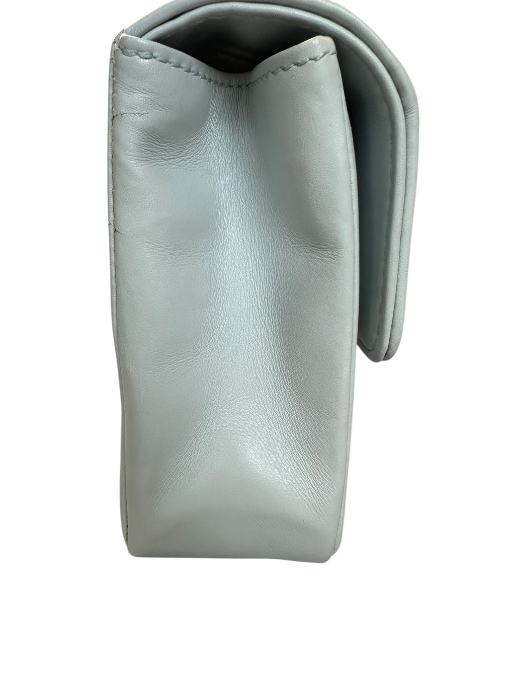 Chanel 2004-2005 Vintage Wild Stitch Handbag - Light Blue Lambskin Leather