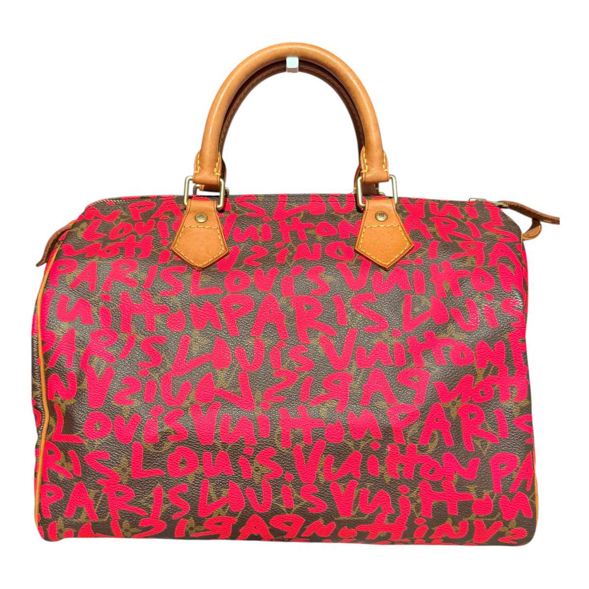 Louis Vuitton x Stephen Sprouse Monogram Speedy 30 in Fuchsia Pink